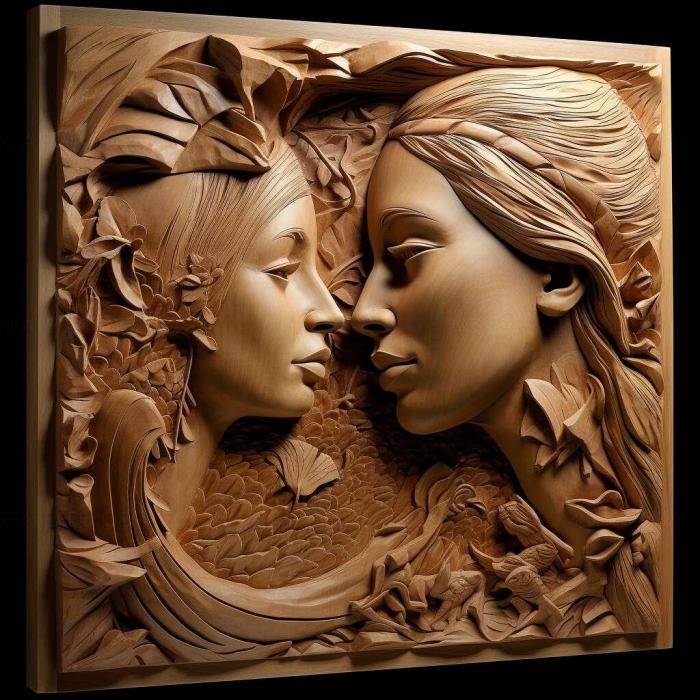 نموذج ثلاثي الأبعاد لآلة CNC 3D Art 